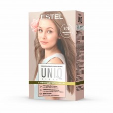Ухаживающая краска-блеск без аммиака для волос ESTEL UNIQ SENSE 8/76 светло-русый коричнево-фиолетов